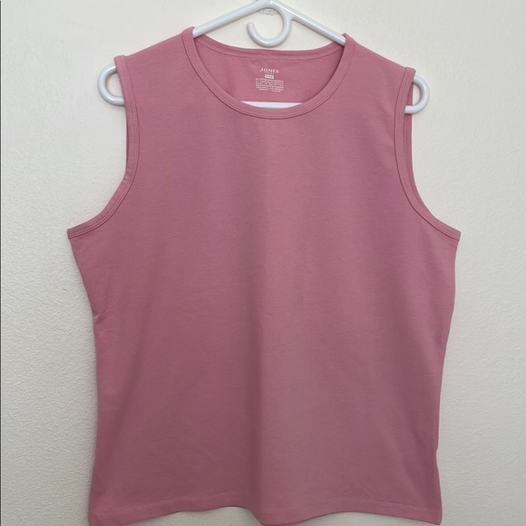 Jones Sport Tops - Jones Sport Pink Sleeveless Tank Top